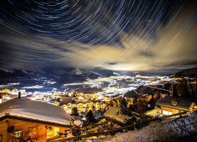 Estrellas sobre los Alpes