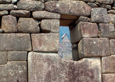 Ventana en Machu Picchu